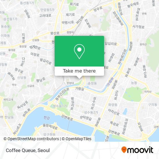 Coffee Queue map