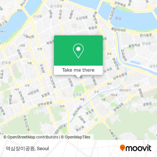 역삼장미공원 map