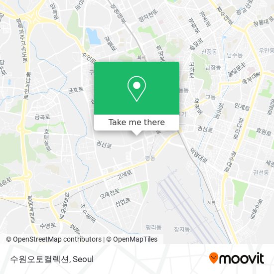 수원오토컬렉션 map