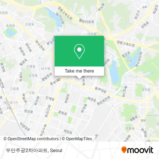 우만주공2차아파트 map