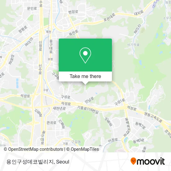용인구성데코빌리지 map
