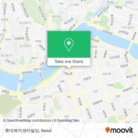 롯데복지센터빌딩 map