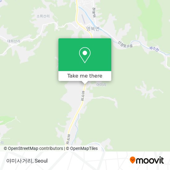 야미사거리 map