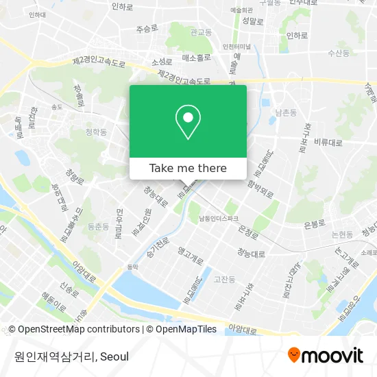 원인재역삼거리 map