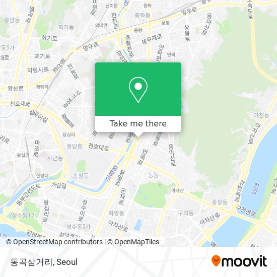 동곡삼거리 map