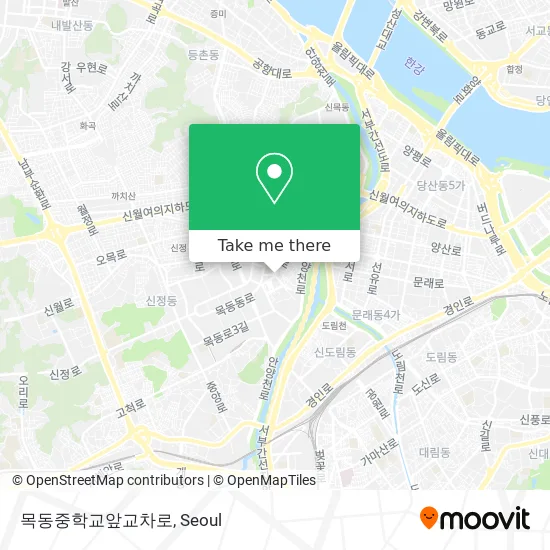 목동중학교앞교차로 map