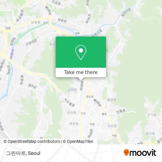 그린마트 map