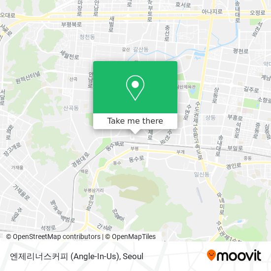 엔제리너스커피 (Angle-In-Us) map