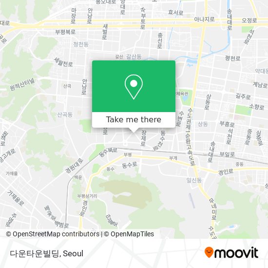 다운타운빌딩 map