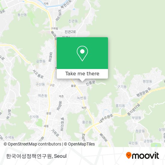 한국여성정책연구원 map