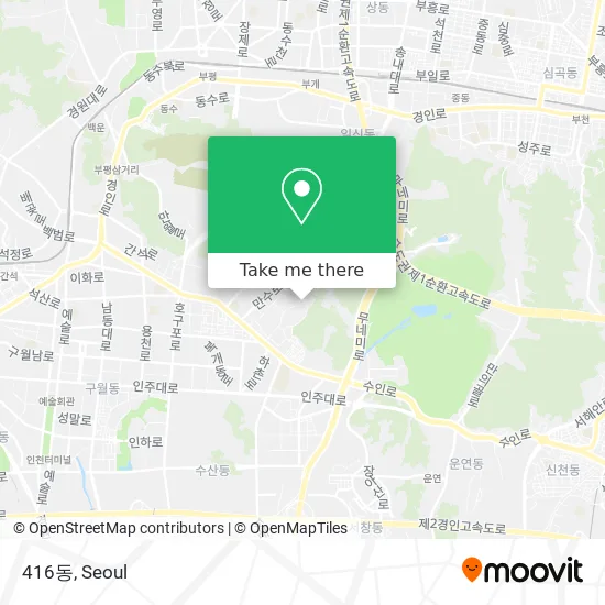 416동 map