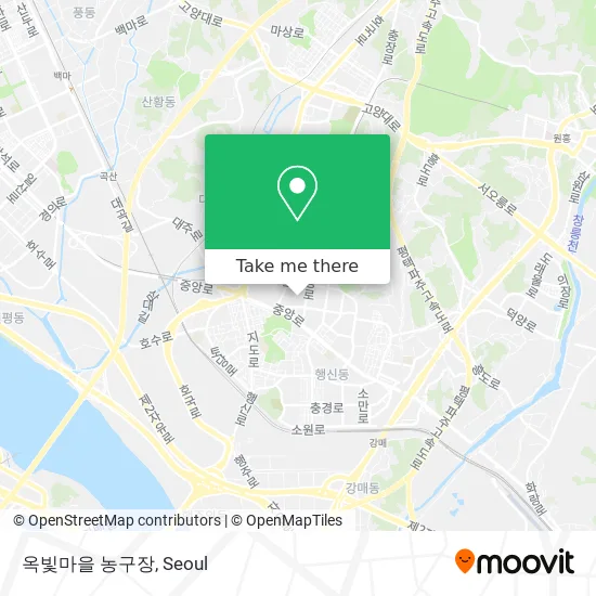 옥빛마을 농구장 map