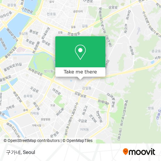 구가네 map