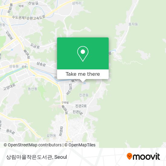 상림마을작은도서관 map