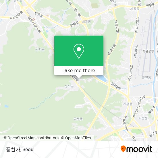 풍천가 map