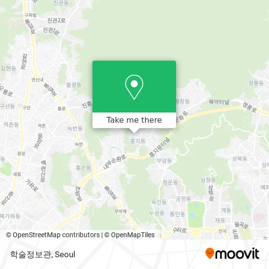 학술정보관 map