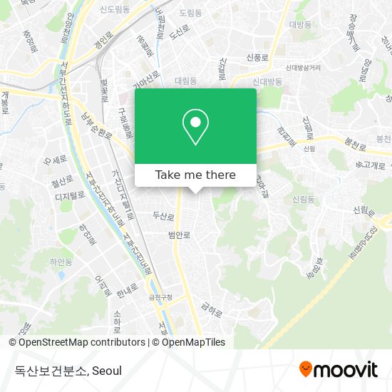 독산보건분소 map