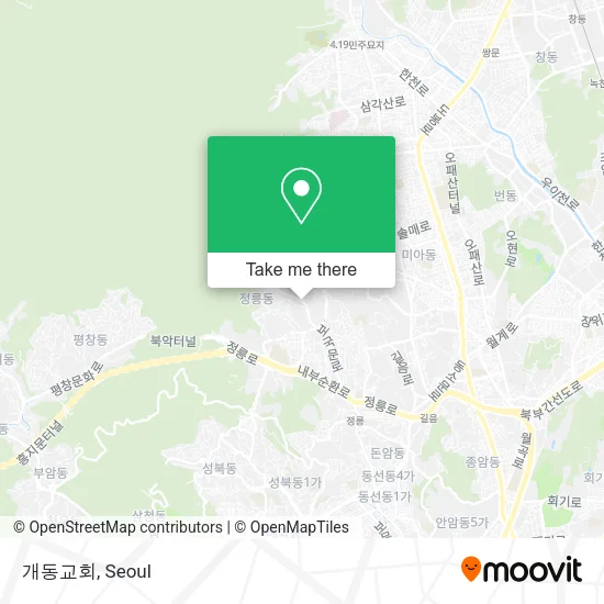 개동교회 map