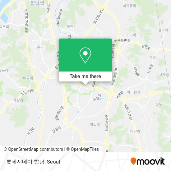롯네시네마 향남 map