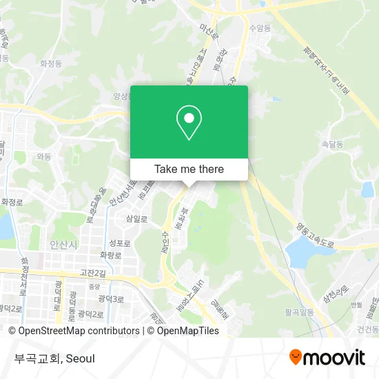 부곡교회 map