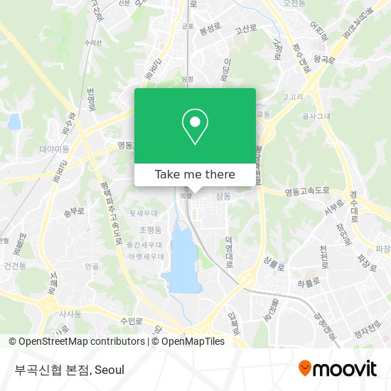 부곡신협 본점 map