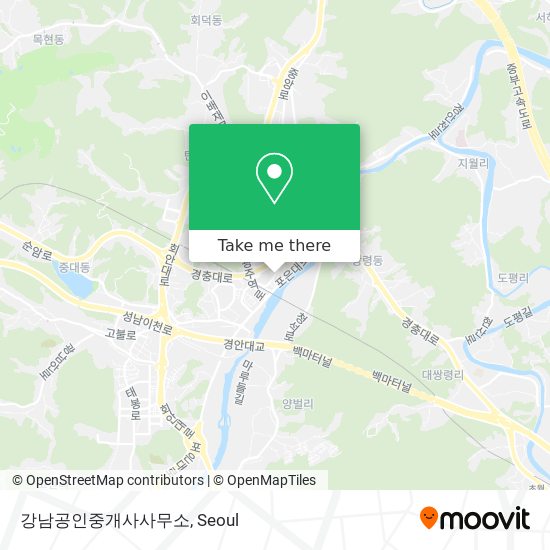 강남공인중개사사무소 map