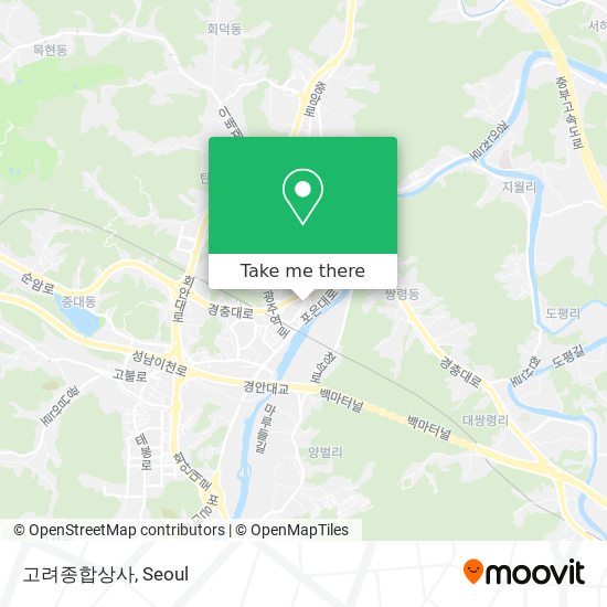 고려종합상사 map