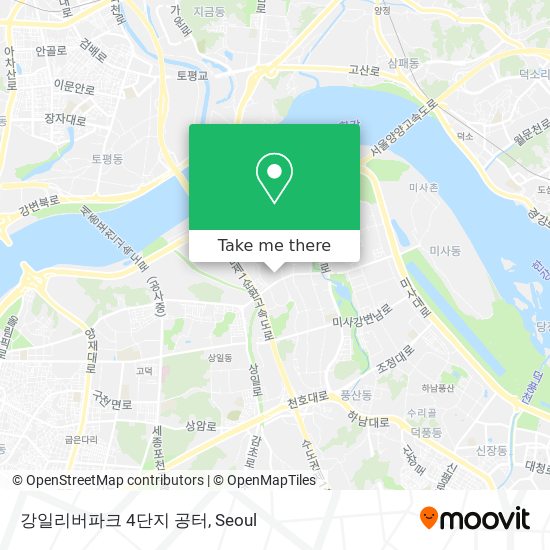 강일리버파크 4단지 공터 map