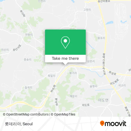 롯데리아 map