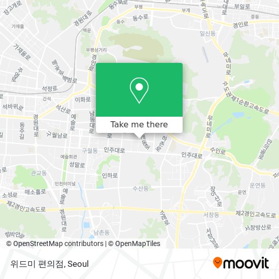위드미 편의점 map