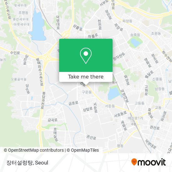 장터설렁탕 map