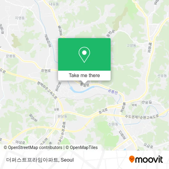 더퍼스트프라임아파트 map