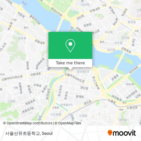 서울선유초등학교 map