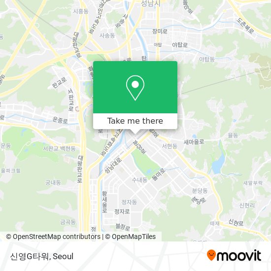 신영G타워 map