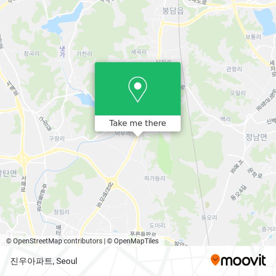 진우아파트 map