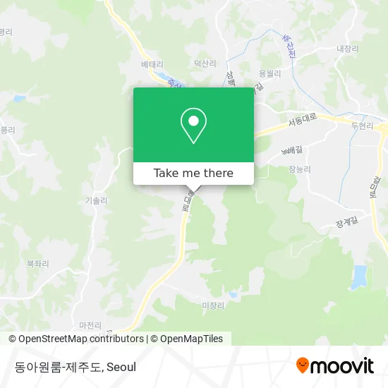 동아원룸-제주도 map