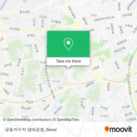 궁동저수지 생태공원 map