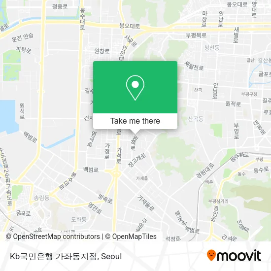 Kb국민은행 가좌동지점 map