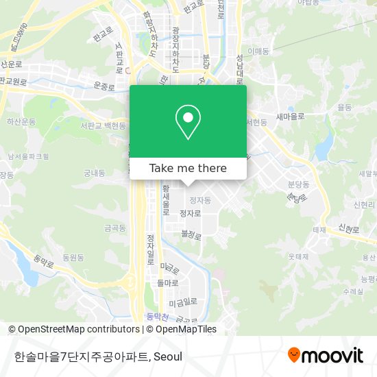 한솔마을7단지주공아파트 map