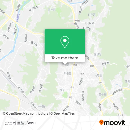 삼성쉐르빌 map