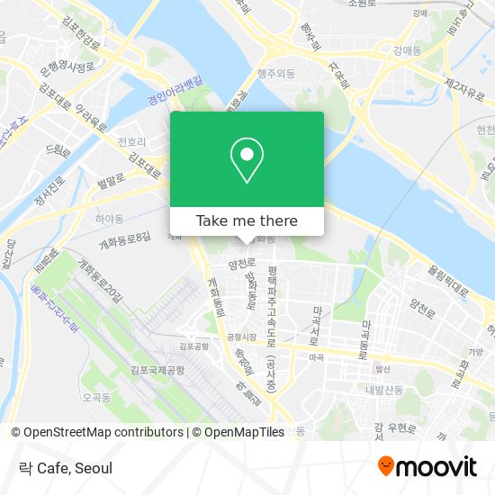 락 Cafe map