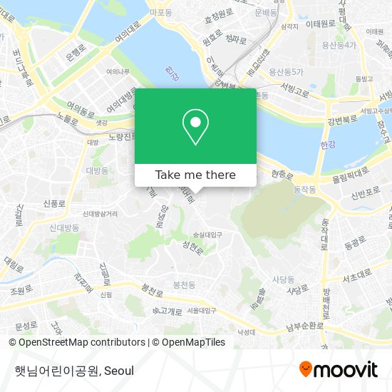 햇님어린이공원 map