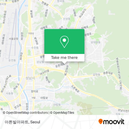 아튼빌아파트 map