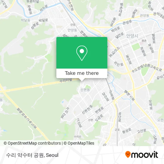 수리 약수터 공원 map