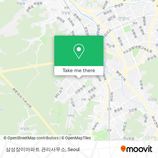 삼성장미아파트 관리사무소 map