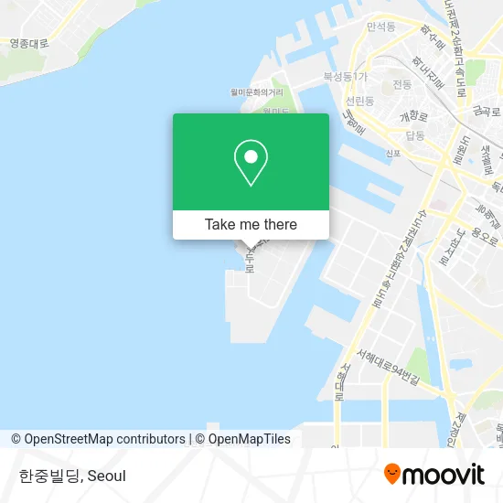 한중빌딩 map