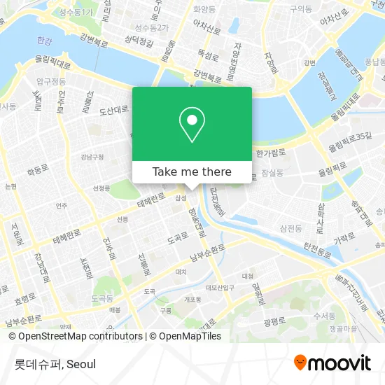 롯데슈퍼 map