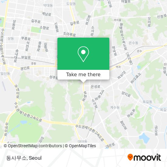 동사무소 map