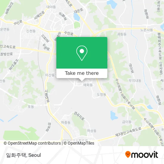 일화주택 map