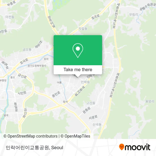 민락어린이교통공원 map
